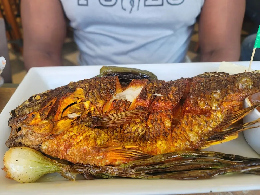 Fried Mojarra Fish
